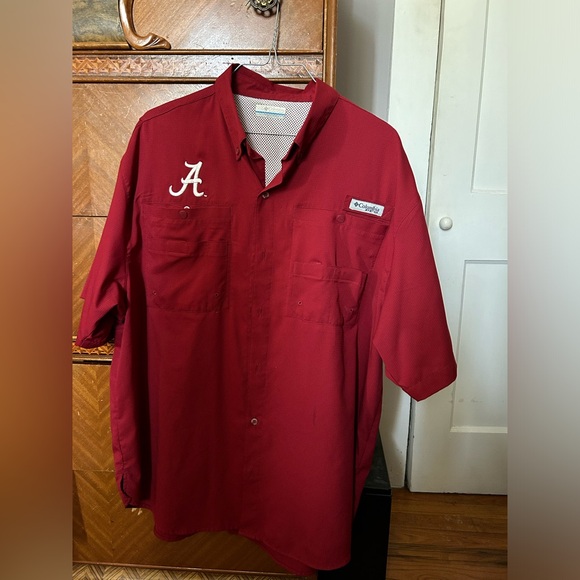 NWOT Columbia Alabama Short Sleeve Shirt - Picture 1 of 8